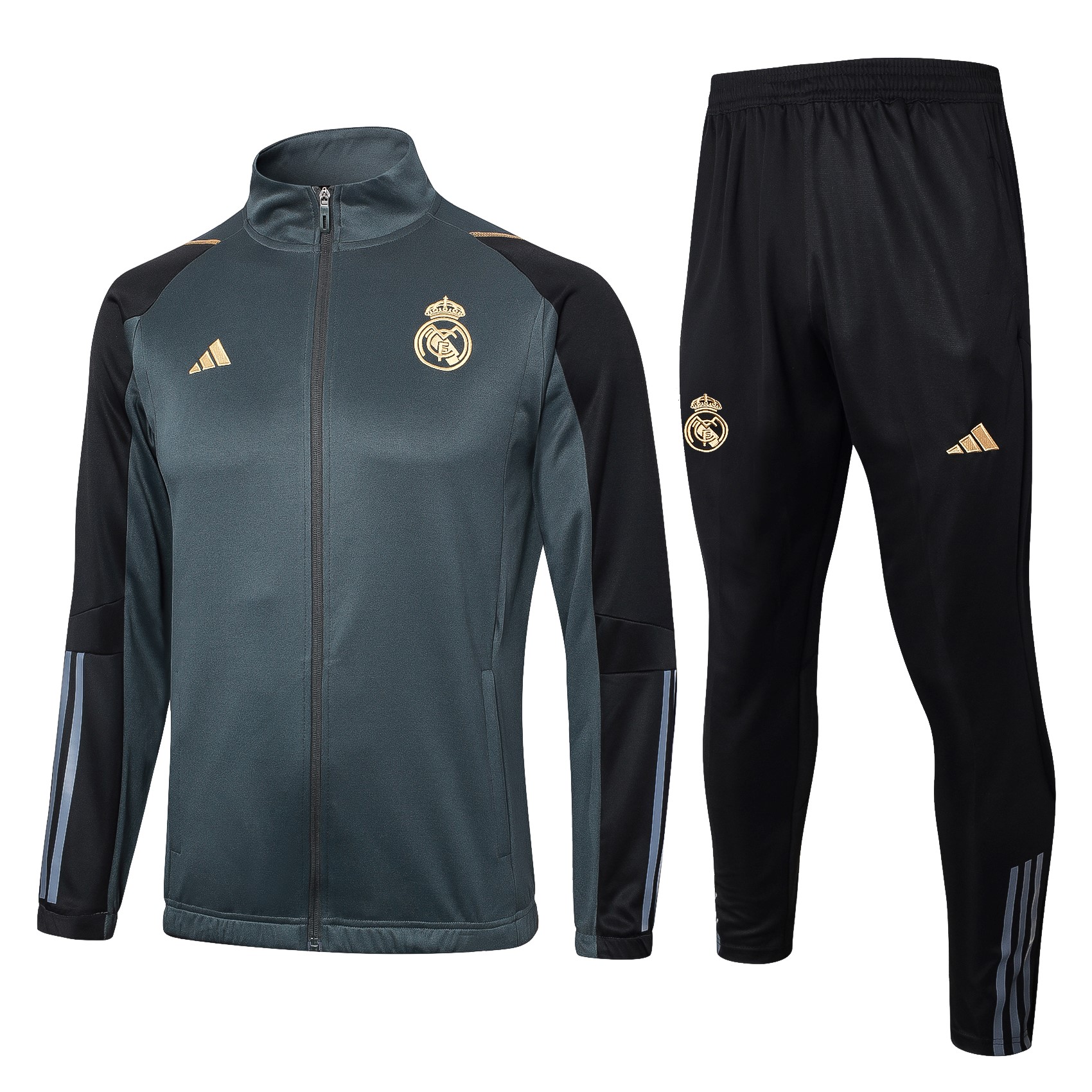 Trainingsanzug Real Madrid 2024-25 Grau